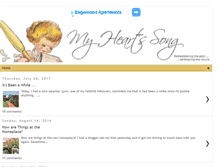 Tablet Screenshot of my-hearts-song.com